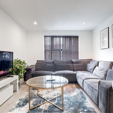 Ebra Stays - Choice Of 2 Or 3 Individual Beds - Luxury New Build Apartment ✪ City Centre, Digbeth ✓ Smart Tv'S & Large Corner Sofa - Birmingham Dış mekan fotoğraf