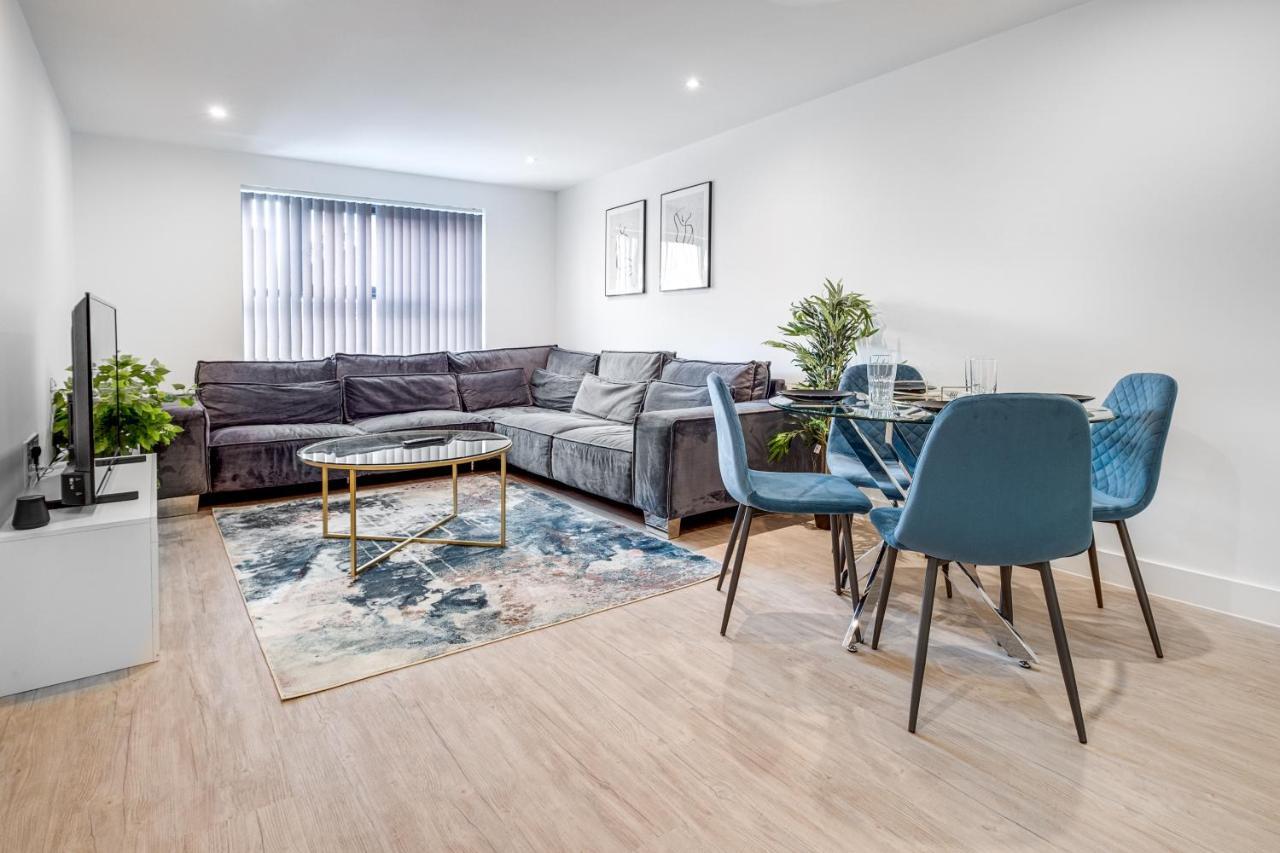 Ebra Stays - Choice Of 2 Or 3 Individual Beds - Luxury New Build Apartment ✪ City Centre, Digbeth ✓ Smart Tv'S & Large Corner Sofa - Birmingham Dış mekan fotoğraf